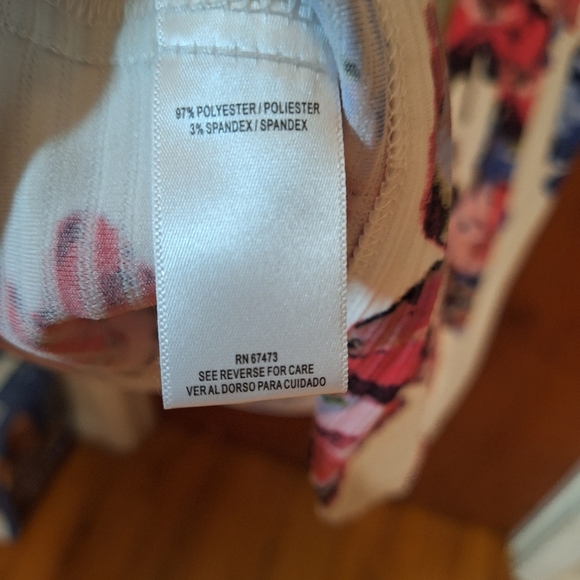 Julian Taylor NY Colorful Floral Dopamine Dress Ladies 10 Romantic Shabby - Picture 6 of 7